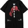 قميص Darcsport Classic Wolf Head T-Shirt للرجال والنساء غير الرسمي لتصنيف القطن الأمريكي.