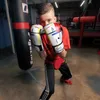 保護ギア6オンスの子供ボクシンググローブPUレザームエタイガアンテスデボックスフリーファイトMMAサンドバッグトレーニンググローブYQ240318