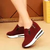 Boots 2022 Nouvelle mode Slip on Plateforme Chaussures pour femmes avec livraison gratuite LAT décontractée LOFERS FEMMES CONFORTS FEMMES Vulcanize Chaussures