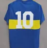 1999 2000 maillots de football rétro boca juniors maradona roman riquelme maillots de football de Palerme uniforme vintage camisa maillot de pied maillot 1981