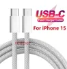 3A PD 60W USBタイプCからUSB Cケーブルクイックチャージ480Mbps OD3.8高速充電データケーブルiPhone 15 MacBook Pro用