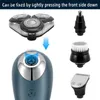 Electric Shavers 4-i-1 Electric Shaver Multifunktionell 3D Floating Cutting Machine Electric Shaver Waterproof Trimning Machine Beard Wet Dry Mens Shaver Q240318