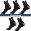 Erkek Çoraplar Orta Tüp Dış Mekan Dağcılığı Ter Emme Anti-Odor İlkbahar ve Sonbahar Kış Büyük Boyut 38-47