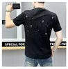 Designer-Casual-T-Shirts für Herren, klassische Buchstabendruck-Shirts, modisches T-Shirt, Sommer-Unsex-Baumwoll-Tops, T-Shirt, Sport-Pullover, asiatische Größe M-4XL