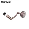 Accessoires Kawa Nouvelle poignée de bobine de pêche avec boutons en alliage pour 10003000 Spinning Reel Handle Shaft est 6 bords Tackle de pêche Accessoire