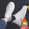 Casual Shoes High Top Men Sport Outdoor Skateboarding Trainers Man 2024 modemärke Sneakers Hombre Warm Plush Jogging