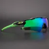 Cyclus Nieuwe luxe heren Sun Glazen Cyclus Luxe zonnebril Dames Sport Zonnebril Designer Dames rijden Rij buiten fietsen Polariseerde MTB Bike Goggles ijdel 803