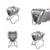 Bbq Grills Grill extérieur Portable Barbecue Valise En Acier Inoxydable Pliant1 Drop Livraison Maison Jardin Patio Pelouse Cuisson Manger DH01Y