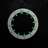 Watch Repair Kits 31.8MM Dial Parts Transparent Film Font Green Luminous Star For Japanese NH70 Movement Disc