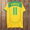 1970 1978 1998 Retro Brasil Pele Soccer Jerseys Carlos Romario Ronaldo Ronaldinho Sirts 2004 1994 Brazils 2006 Rivaldo Adriano Kaka 1988 Vini JR Soccer Shirt