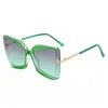 New Large Frame T-shaped Sunglasses Female Personality Cats Eye Fashion Butterfly