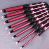 Irons Curling Iron For Women hair tongs styling tools Super thin long curly hair bar rotating net red pink Teddy roll wool small