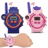 Walkie Talkie per bambini Orologio Walkie Talkie per bambini Confezione da 2 Walky Talky bidirezionali per bambini Giocattoli da campeggio all'aperto Walkie-Talkie per bambini 240306