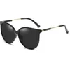 Sonnenbrille von Frauen Myopia Polarisiertes Objektiv mit Diopter Ladies Fahrer Brille UV Brand Designer Übergroße Retro -Sonnenbrille240403