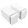 Serviettes jetables visiteurs salles de bains mariages papier doux propre/100 or argent et or rose