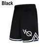 Shorts masculinos verão basquete secagem rápida vela esportes fitness calças curtas