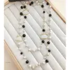Klassieke diamanten hanger ketting ontwerper hoge kwaliteit parel damesketting huwelijksverjaardag sieraden cadeau 699