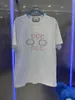 Projektantka koszulki damskiej 2024 Nowa wiosna n Nowa ga woda woda Diamond dekoracyjny krótkie t-shirt z krótkim rękawem dla bogactwa