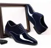 HBP Sapatos masculinos de couro formal, sem marca, oxfords, leves, de alta qualidade, mocassins, sapatos de noivo para casamento