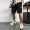 Män sommarmärke avslappnad vintage klassiska fickor kamouflage last shorts män outkläder mode twill bomullshorts män 240312