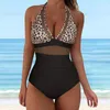 Damskie stroje kąpielowe seksowne głębokie V One Piece Swimsuit Kobiet Kobiety bez pleców żeńskie Monokini Bathers Bathing Suits Summer Beach Wear