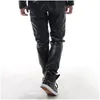 Stage Wear Male Trousers Costume Singer Pantsmale Slim Punk Rivet Pants For Dancer Star Fashion Men Nightclub Party Bar