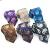 Designer Tie High Grade Fashion Silk 8cm Cashew Nut Flower Mens Business Paisley Work Wedding {category}