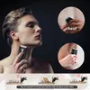 Electric Body Hair Trimmer Shaver Wet Dry Groin for Men Women Ball Grooming Kit Replaceable Ceramic Blade Head 240305