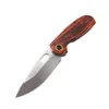 Tactical Knives Outdoor Survival Folding Knife for Man High Hardness Portable Self Defense Military Tactical Knives Wooden Knife HandleL2403