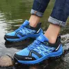 Обувь 2023 Мужские пешеходные туфли высококачественные походные ботинки для мужчин дышащие горные туфли для ботинки мужская антиспублика горячая продажа