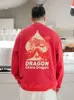 Kinesisk stil 2024 av loong mode mångsidiga vakter herrar vår nyårskläder lång ärm