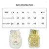 Cat Costumes Shirts For Cats Small Dog Girl Dress Fruit Squirrel Pattern Pet Shirt Sundress Printed Princess Skirt Clothes