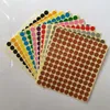 Gift Wrap Circle Round Color Coded Label Dot Sticker Price Tag Self Adhesive Stationery Labels 16mm