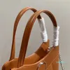 Women's Large Capacity Hobo Shoulder Bag Designer Handbag Crossbody Purse Letter Accessories Handmade Quilted Plaid Leather