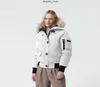 Kanadalı Kaz Ceketleri Kanada Ceket Kış Mens Parkas Puffer Ceketli Kadın Fermuar Rüzgar Dergilek Kalın Sıcak Katlar Outwearic9j3921824