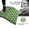 Mat New Outdoor Tent Camping Mat Foot Pump Built In Moistureproof Air Mattress Pillow With Connect Point