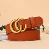 Fashion Classic Men Designers Belts Womens Mens Casual Letter Smooth Buckle Belt Width