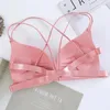 BRAS KVINNOR Sömlösa Bra Casual Push Up Tube Tops Wrapped Chest Front Clousure Female Intimate BRALette Underwear