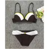 Women's Swimwear Befusy 2024 Sexy Splicing Bikinis Push Up Women Brazilian Bikini Set Pading Swimsuit Plus Size Female Bathing Suits