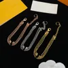 Kedjearmband Crystal V Charm Pendants Original Designer Women 18K Gold Silver Plated Wristband Cuff Link Chain Bangle Fashion SMEEXEINS