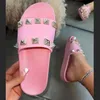 HBP Non-Brand Rivets Slippers Shoes Outdoor Sandals Summer Slides Women Fashion Slides For Ladies