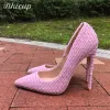 Boots Tikicup Pink Women Woven Taven ткани.