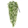 Decorative Flowers 2PCS Artificial Babies Breath Fake Ivy Vine Hanging Plants For Wedding Garden Home Window Pot Decoration