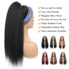 Synthetic Wigs YunRong Synthetic Headband Wig Highlight Wig P30/1B Long Straight Wig For Black Women Daily Party Cosplay Wig 240328 240327