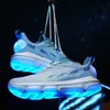 Scarpe LED HBP non di marca Scarpe da ginnastica per bambini da uomo e da donna Scarpe luminose in vendita