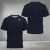 メンズTシャツ色の不規則なパターンTシャツバドミントンテニスクイックドライラン半袖通気性クラブ