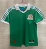 1986 copa do mundo México retro camisa de futebol 86 México nacional m Hugo Sanchez Negrete clássico vintage camisa de futebol3675581