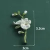 Brooches Alloy Brooch Women's High-end Niche Design Temperament Corsage Anti-light Pin Cardigan Ornament