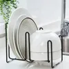 Kitchen Storage Countertop Vertical Dish Drainage Rack For Counter Cabinet And Shelf Household Organizers Accessories