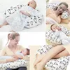 2pcs/Set Baby Nursing Pillows born Breastfeeding Pillow Cotton Feeding Waist Cushion Cuddle Infant U-Shaped Cushion 240308